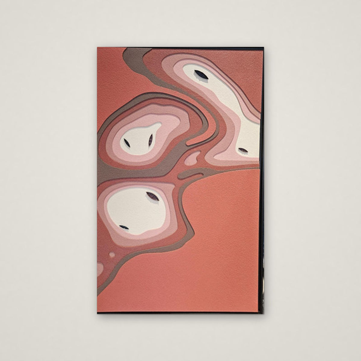Agate relief wall art