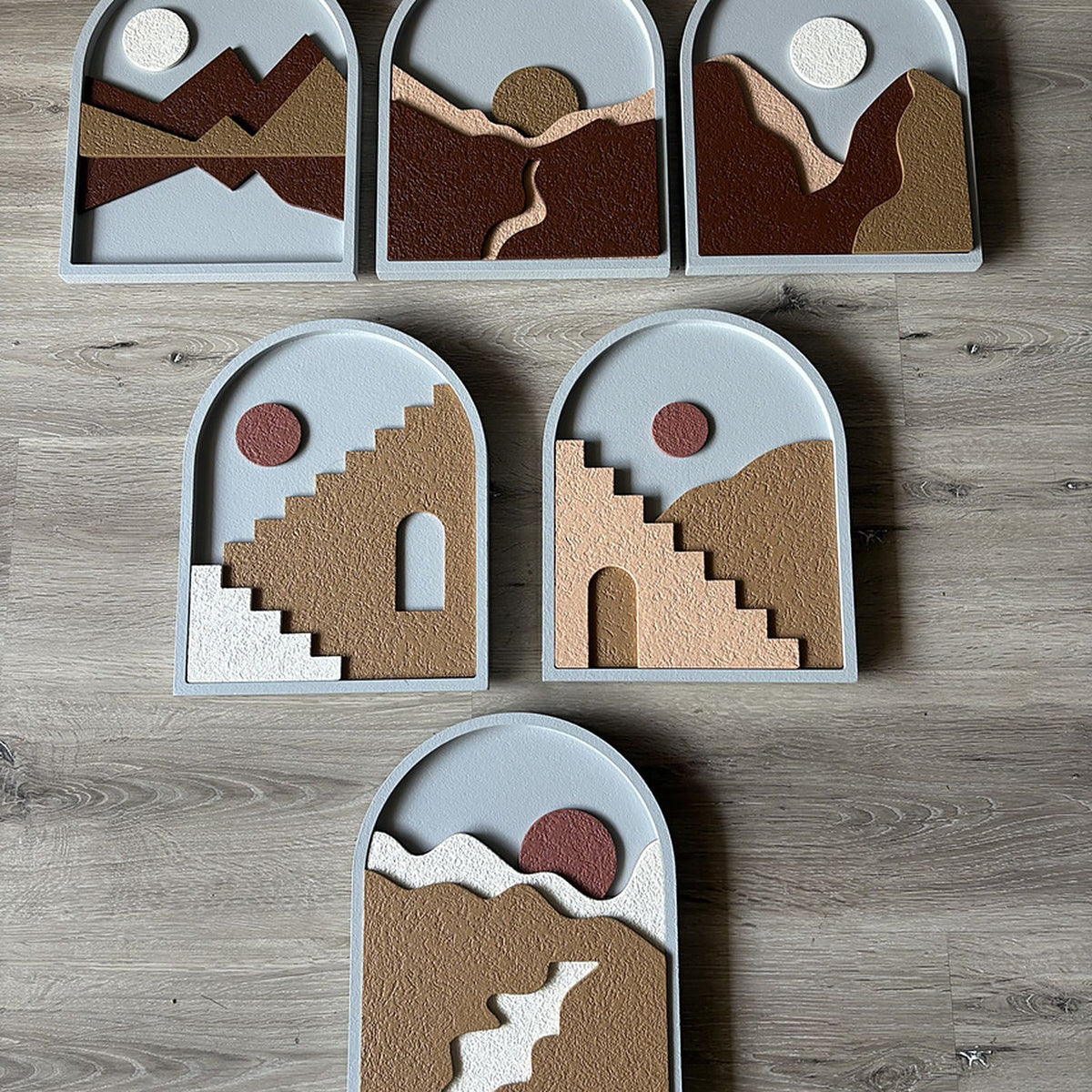 Dune Arch relief wall art