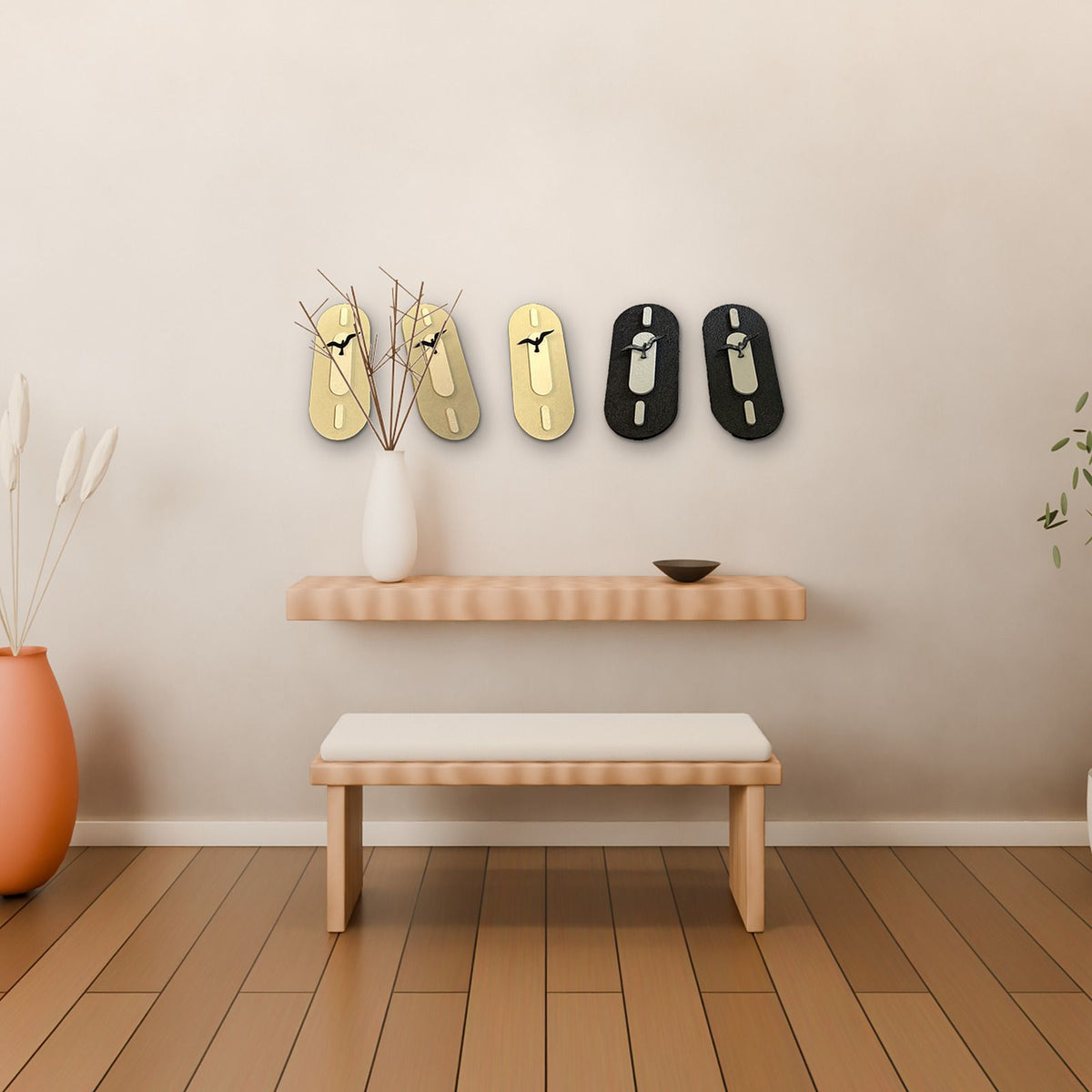 Flight in an entryway