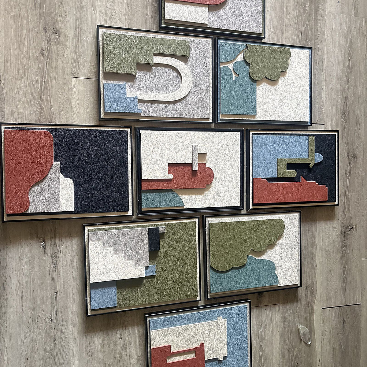 Mesa relief wall art