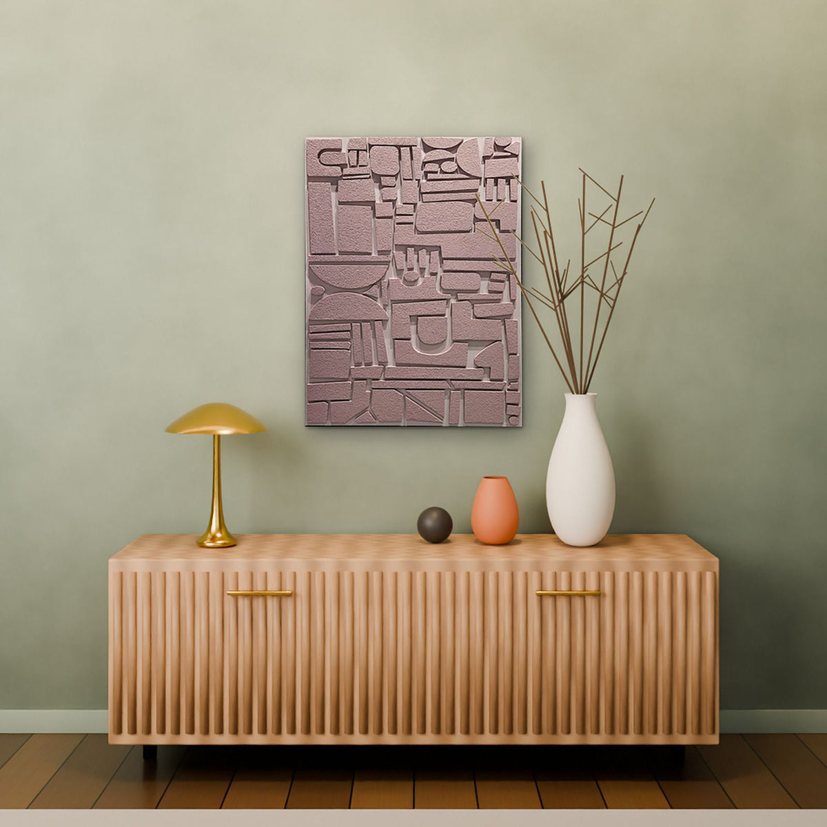 Relief Labyrinth in a study
