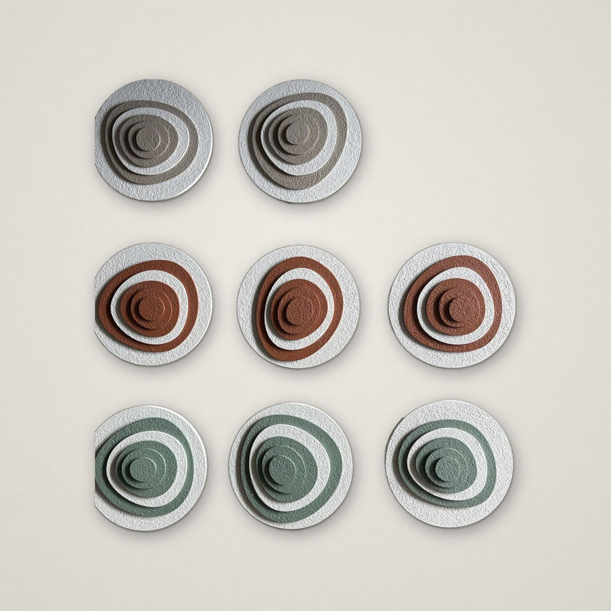 Ripple relief wall art