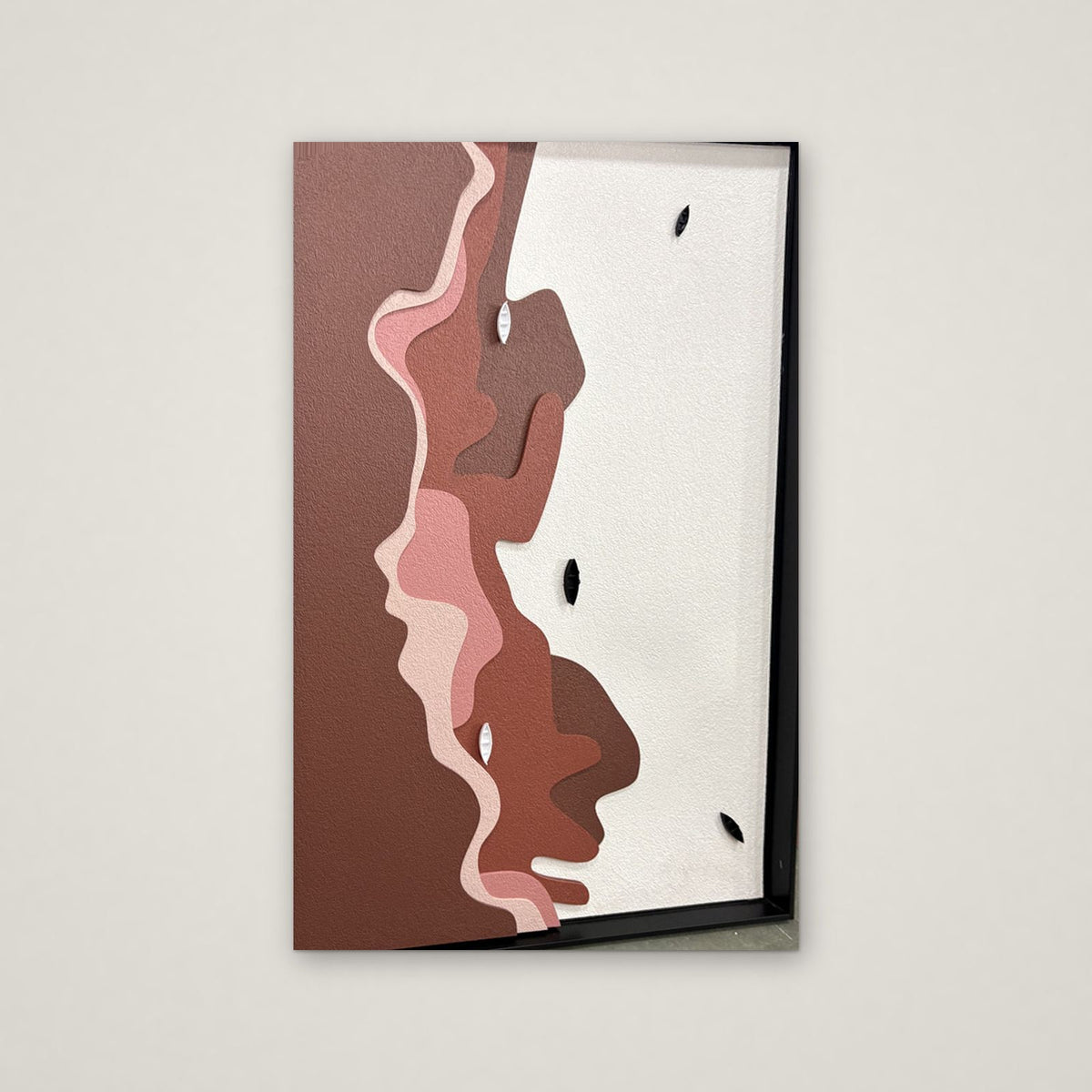 Rose Canyon relief wall art