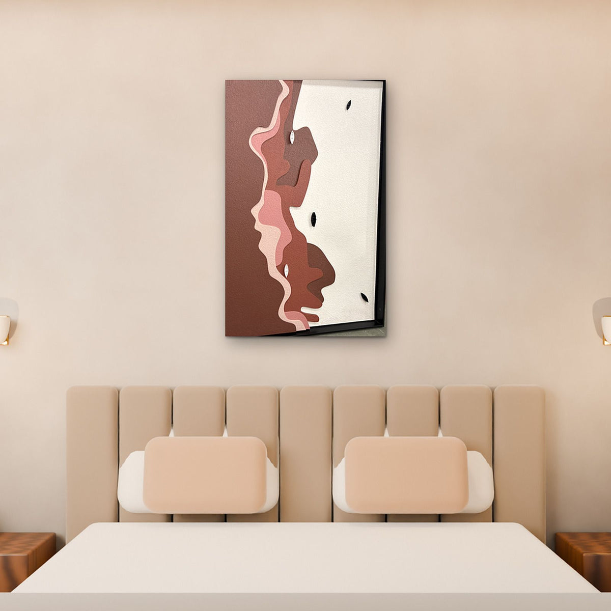 Rose Canyon in a bedroom