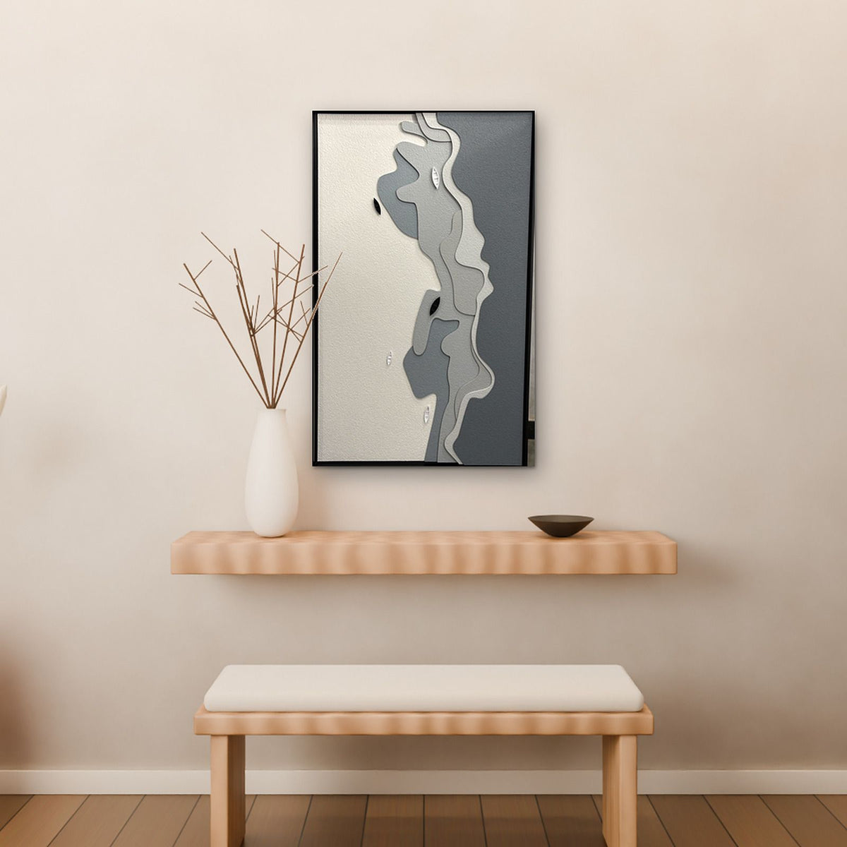 Slate Stream in an entryway